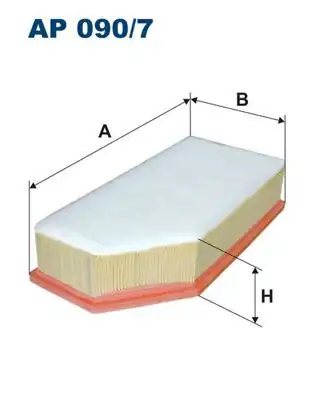 FILTRON AP090-7 | Hava Filtresi 407 2 7 Hdi 04 1506401