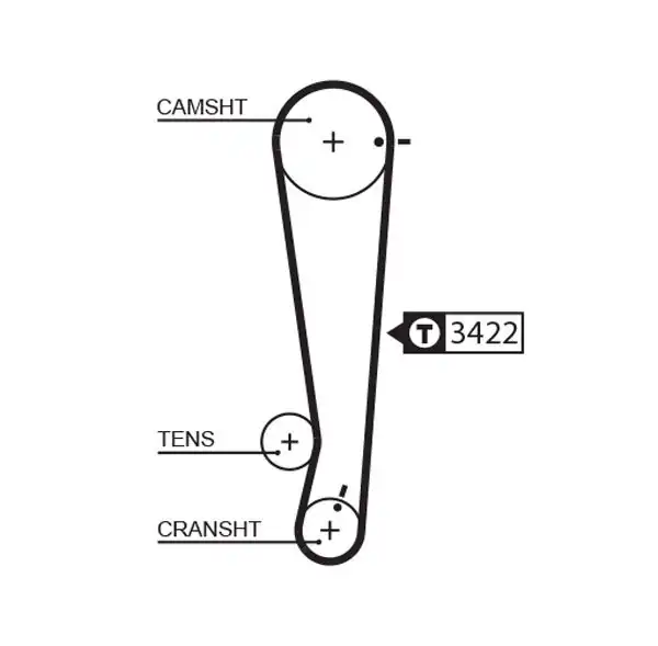 Gates 5511xs Triger Kayışı Hyundai Atos İ10 Kia Picanto 1 0 1 1