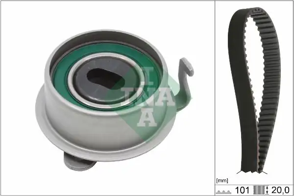INA 530 0355 10 | Triger Seti Hyundai Atos Getz i10 Kia Picanto 1.0 1.1 04-