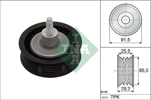 İna 532090910 V Kayış Gergi Rulmanı Ford Transit V347 V363 Ranger 2 2 TDCI 11