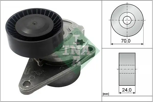 İna 534010310 V Kayışı Gergi Bilyası Volvo S40 S70 S60 S80 V70 Xc70 Xc90 Benzinli 99 14 Oem