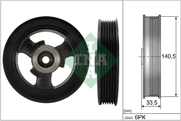 İna 544 0149 10 Krank Kasnağı Mini R50 R52 R53 W10