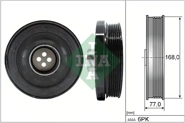 INA 544013010 | BMW N47 E90-E60 Krank Kasnağı 11237823191 E81 E82 E87 E88 E91 E92 E93 X1 X3