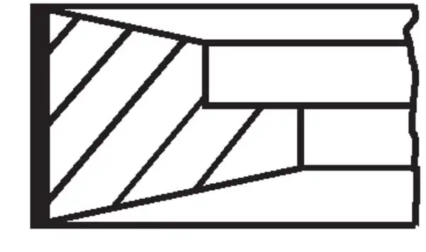 MAHLE 15110N0 | Segman 93 00 mm Std Volkswagen Lt28 35 2 8 TDI 99 06 Lt35 Crafter 2 5 TDI Avr Bjj BJM BJK
