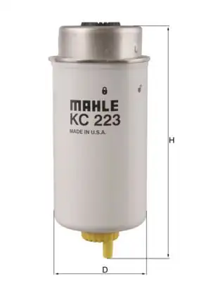 MAHLE KC223 | Yakıt Filtresi Ford Transit V347 2.2 TDCI 06 -