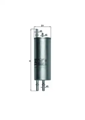 MAHLE KL167 | Yakıt Filtresi Bmw X5 E53 X3 3 0i Land Rover Range Rover III L322 4 4 00 07