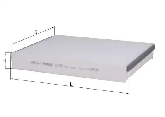 MAHLE LA875 | Polen Filtresi Ford Focus C-Max 11- Connect 13- Kuga 13- Volvo V40 13-