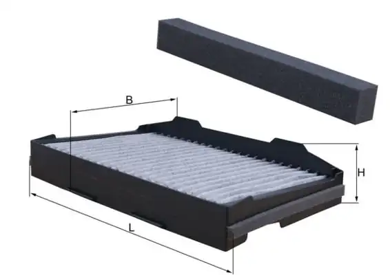 MAHLE LAK255 | Polen Filtresi Saab Bm 09 -