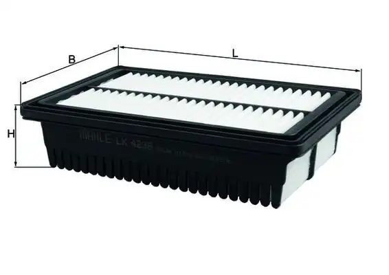 MAHLE LX4238 | Hava Filtresi Hyundai i20 1.0 1.2 1.4 14-