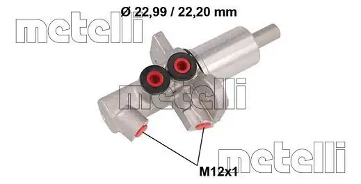 METELLİ 05-0547 | Fren Ana Merkez Bmw E60 61 63 64 F 01 10
