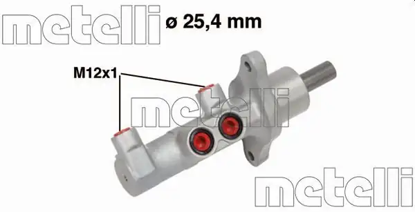 METELLİ 05-0732 | Ana Merkez Alüminyum Servo 392mm Fiat Scudo II 2 0 JTD 2007 Peugeot Expert