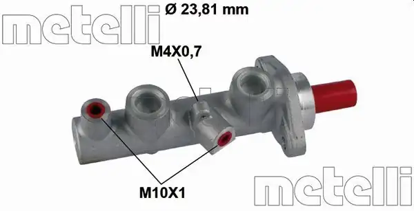 METELLİ 05-0854 | Merkez Fren Ana Toyota Avensis 97 02 Carina E 97