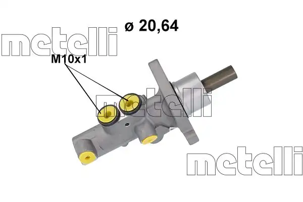 METELLİ 05-1173 | Fren Ana Merkezi Symbol II Sandero II Stepway II