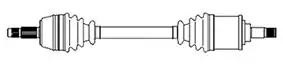 METELLİ 17-0571 | Aks Sol ABS li Renault Safrane II 2 5 20v 96 00