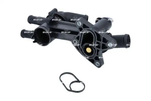 NRF 725316 | Termostat Komple Golf V-VI Jetta Passat Touran Caxa 1.4 TSI 82°C 03C121111T