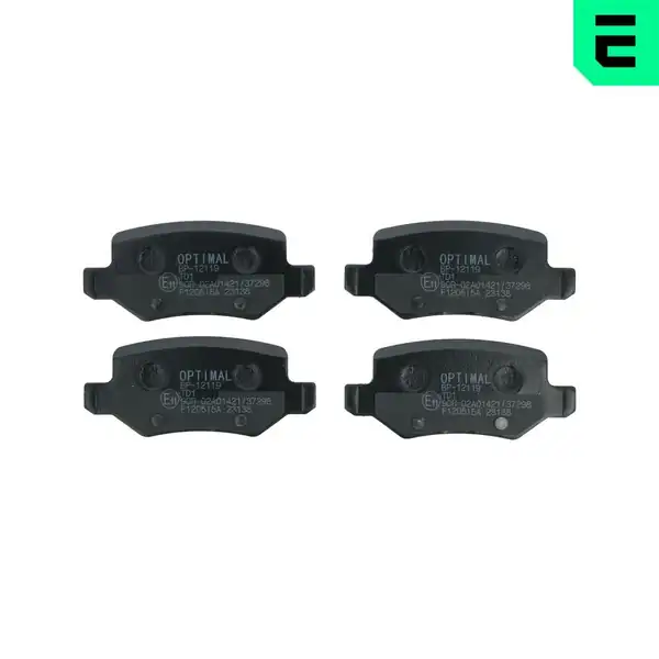 Optimal Bp 12119 Fren Balata Arka 02 Vaneo Ms A B Seri