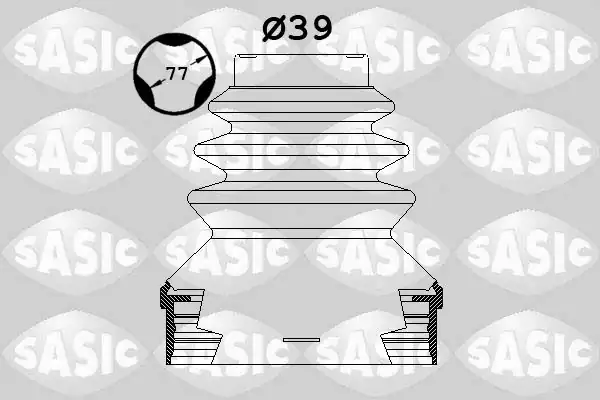 SASIC 1900002 | Aks Körüğü İç 407 2 0 Hdi Dw10bted4 Tk