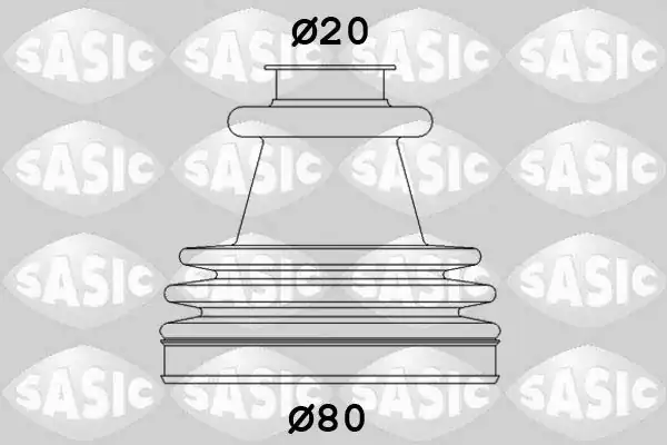 SASIC 2933773 | Aks Körüğü Dış 106 205 306 Ax C15 Dizel C15 Zx 1 4 86 24