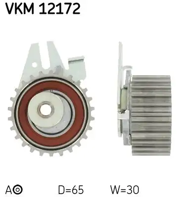 SKF VKM12172 | Triger Geri Rulmanı Yardımcı Mil Dişlisi Fiat Bravo Marea 2 0 20v Avare Rulmanı