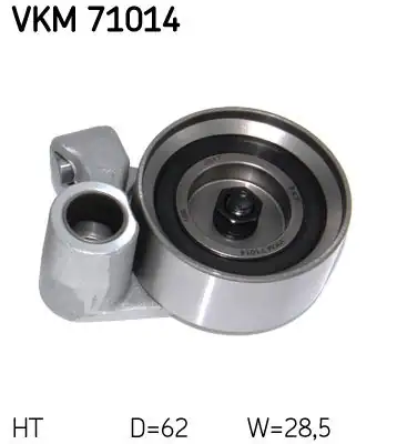 SKF VKM71014 | Triger Gergi Rulmanı Kütüklü Toyota 2 5d 4d 3 0d4 D Hilux VI VII Hiace IV V Land Cruiser 96 10