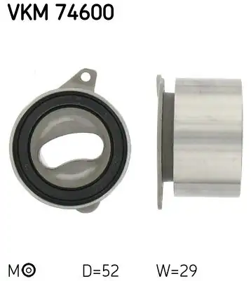 SKF VKM74600 | Eksantrik Gergi Rulmanı Ayaklı Mazda 626 88 91 1 6 2 0 F6 F8 Fe Kia Sportage 94 03 2 0
