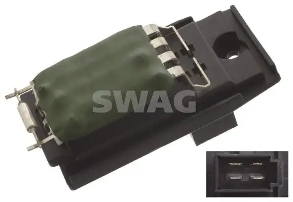 SWAG 50945415 | Kalorifer Isı Rezistansı Ford Focus Fiesta Transit Mondeo 94