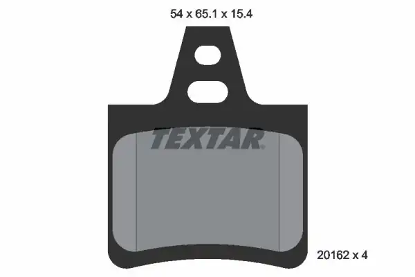 TEXTAR 2016203 | Fren Balatası Citroen Xantia 93 Arka
