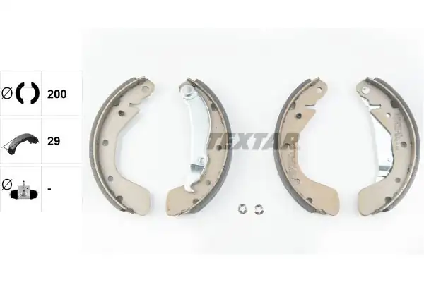 TEXTAR 91044800 | Fren Balatası Kampana Opel Astra F Corsa B C İnce