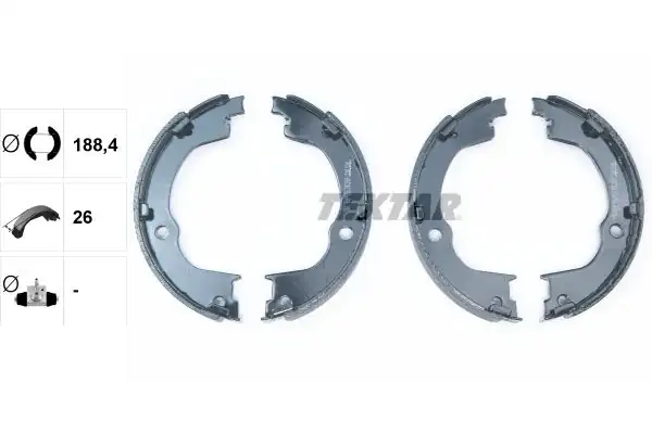 TEXTAR 91067100 | El Fren Balatası Opel Antara Chevrolet Captiva