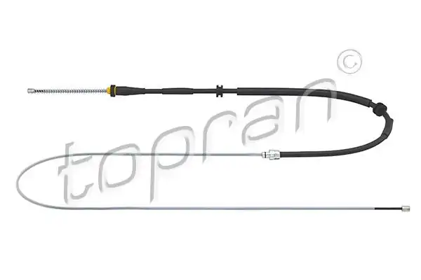 TOPRAN 701706001 | Arka Fren Teli Kangoo III Mercedes Benz Cıtan W415 Kampana Fren Standart Model 1970 775