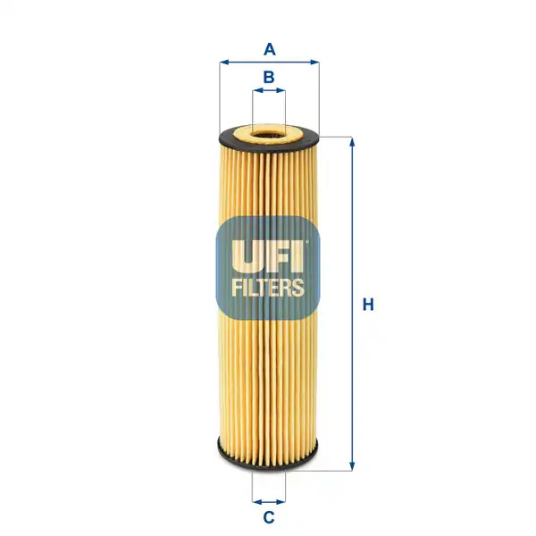 UFI 25-050-00 | Yağ Filtresi Mercedes W203 W204 W211 C180 C200 E200 271 Motor