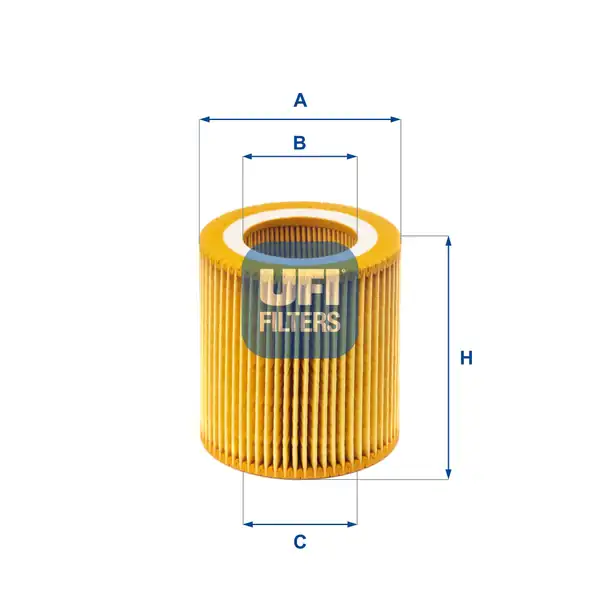 UFI 25-171-00 | Yağ Filtresi Bmw N20 N26 F20 F21 F22 F23 F30 F31 F34 F35 F10 F11 F18 X1 E84