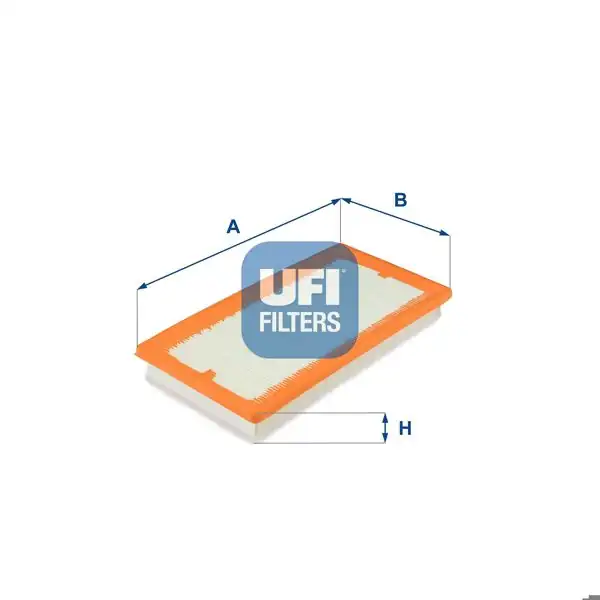 UFI 30.376.00 | Hava Filtresi (Fiat Panda 0.9 12-/ 500 0.9 500C 500L 12 -)