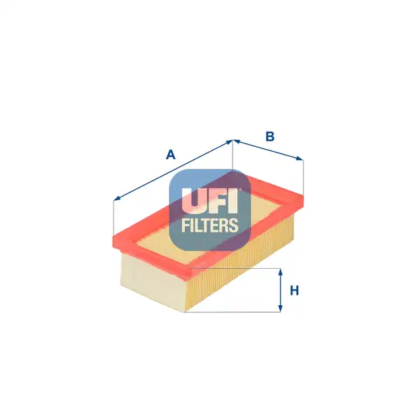 UFI 30-894-00 | Hava Filtresi Panda Uno 1 0 1 1 85
