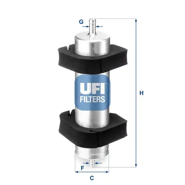 UFI 31.950.00 | Mazot Filtresi Audi Q5 2.0 TDI 08-17