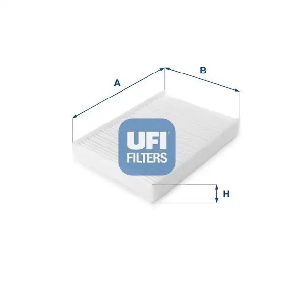 UFI 53.060.00 | Filtre Kabın (Renault Clio II-Kangoo-Megane I)