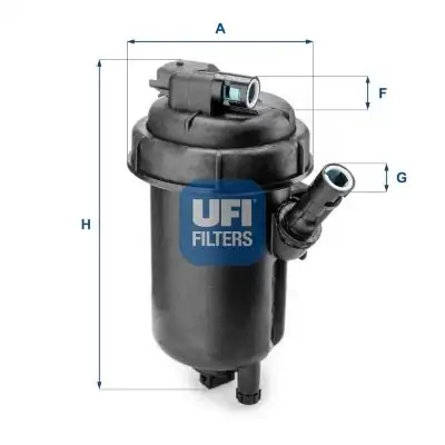 UFI 55-152-00 | Yakıt Filtresi Opel Astra H Albea Palio Doblo Ducato Corsa C Lacetti Z13dth 1 3d