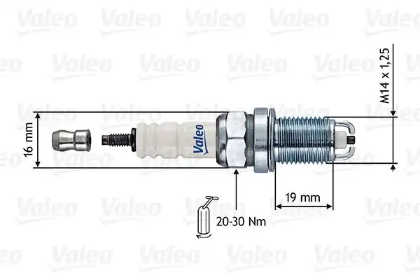 VALEO 246852 | Buji (Eski 246492) Rf11l2dmc | 10 Adet