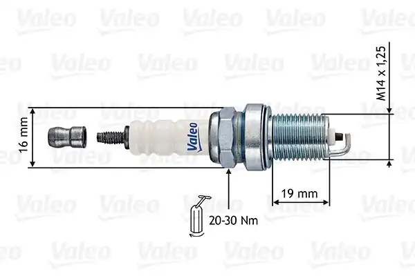 VALEO 246880 | Buji Rf11hp-1 | 10 Adet