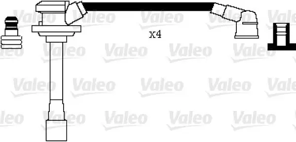 VALEO 346025 | Buji Kablosu Takım Kia Rio 00 / 06 1.5 16V