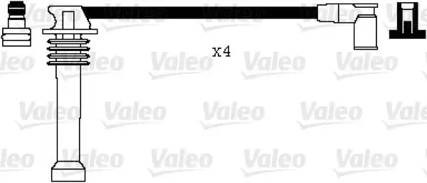 VALEO 346104 | Buji Kablosu Takım Mondeo III Mazda 6 1.8 2.0 16V