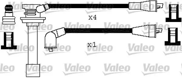 Valeo 346533 Buji Kablo Takım Suzuki Vitara 90 98 1 6 5kapi Swift 90 1 6 Baleno 96
