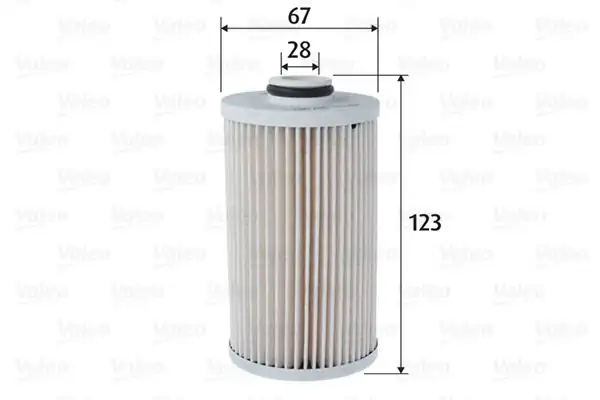 Valeo 587083 Yakıt Filtresi Mazot Honda Accord VIII 2008 Cr V III 07