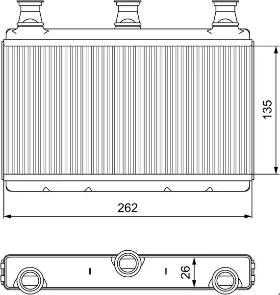 VALEO 811537 | Kalorifer Radyatörü E60 / E61 / E63 / E64