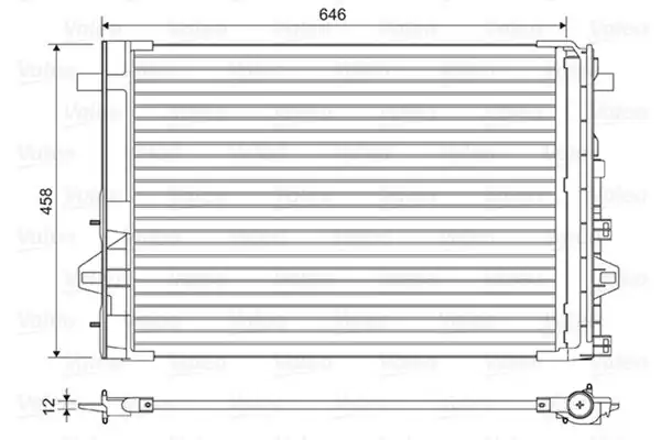 VALEO 814035 | Klima Radyatörü (Kondenser) 13-A-Seri (W176) B-Seri (W246-W242)
