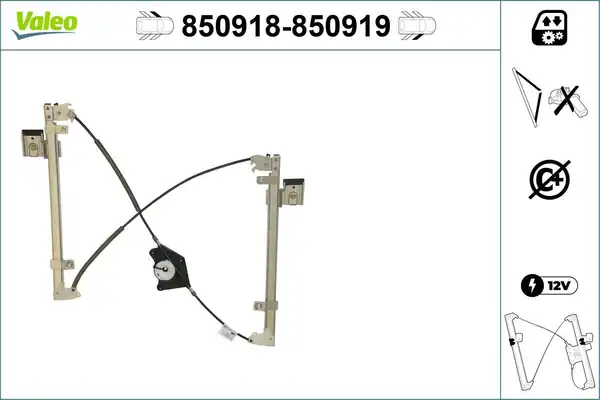 Valeo 850918 Cam Mekanizması Ön Sol Alfa 159 1 9jts 05 11