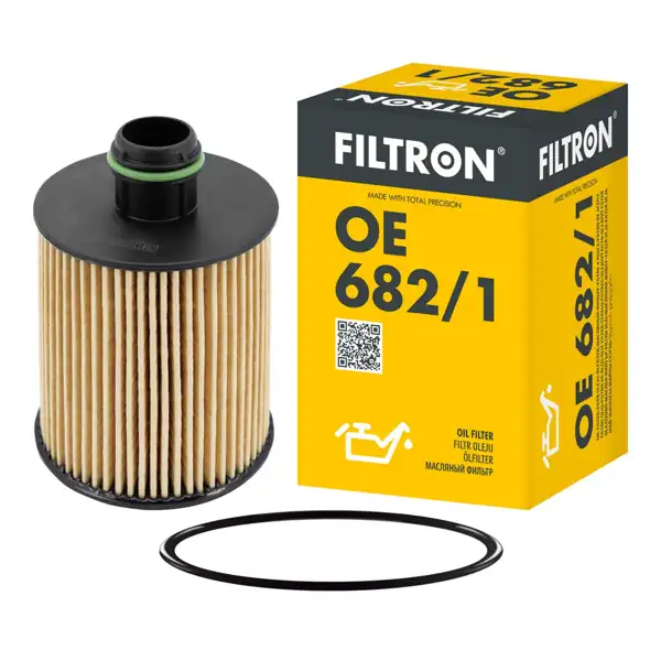 FILTRON OE682-1 | Yağ Filtresi 10-Doblo-Lna-Brv-Egea-500 1.3-1.6-2.0Mjt Ast.J-Insignia *A13dte-A20dth*