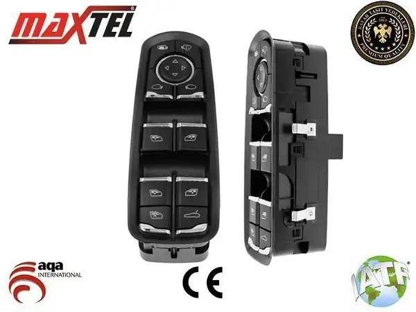 MAXTEL 18235858 | Cam Açma Anahtarı Dörtlü Cayenne 14 Macan 14