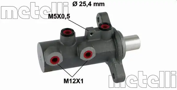 METELLİ 05-0872 | Fren Ana Merkezi Iveco Daily 11 14 V VI