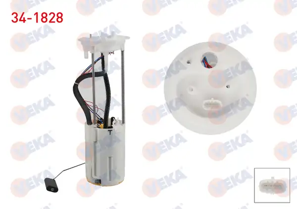 VEKA 34-1828 | Yakıt Depo Şamandırası 3 Bar Fiat Ducato 2 0 D 2 3 D 2006